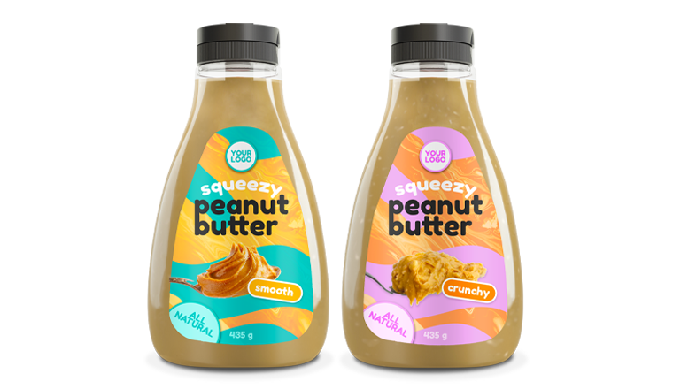 Squeezy peanut butter
